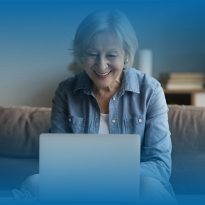 Woman on laptop